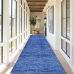 Mavi Halı Koridor Koşucusu 120 × 200 cm Kaymaz Destek Merdivenler için Uzun Dar Halı Otel Giriş Kapı Paspası 150cm 2m 250cm 3m 350cm 4m 5m 6m
