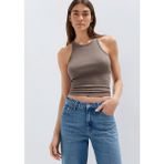 Mavi Halter Yaka Kahverengi Atlet 1613912-88533 - XS