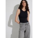 Mavi Halter Yaka Siyah Poliamid Atlet 1613499-900 - Siyah-900