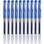 Mavi İmza Kalemi 10 Adet Uniball Signo Broad 1.0 Mm Roller Pilot Kalem Um-153 Roller Uçlu Likit Mürekkepli Pilot Kalem