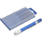 Mavi Ingiltere 21 Adet Mini Büküm Matkap Uçları Set Endeksi 61-80 W/alüminyum El Matkabı Hobi Için (Yurt Dışından) - Renkli