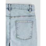 Mavi İspanyol Paça Kız Çocuk Jean Pantolon