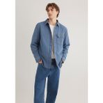 Mavi Jeremy Classic Denim Süni Kürklü Indigo Mavisi Jean Gömlek 0211186-88559