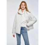 Mavi Kadın Kapitone Gri Ceket 1110137-83746 - XL