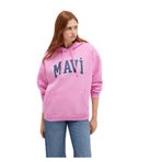 MAVİ Kadın Kapüşonlu Sweatshirt, Açık Laci, L
