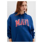 MAVİ Kadın Kapüşonlu Sweatshirt, Koyu Lacivert, L