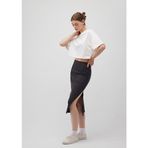 MAVİ KADIN MIDI ÖRME ETEK Kömür 1310564-70087 GRİ XS