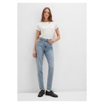 MAVİ Kadın Mom Jeans, Süper Yüksek Bel, Indigo Ripped GOLD ICON, 26-25