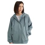 MAVİ Kadın Oversize Kaban, Göl Mavisi, XL