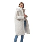 MAVİ Kadın Oversize Mont, Bulut Gri, L Beden