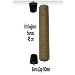 Mavi Kaktüs Kedi Tırmalama Sütunu - Kedi Evi Yedek Tırmalama Borusu - Tırmalama Tahtası - 45 Cm Erkek-Erkek