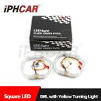 Mavi Kare Far İçi Angel Led Halka G136
