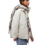 Mavi Kareli Ekru Atkı 198945-34523 Bej-34523 One Size