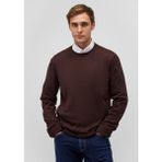 Mavi Kaşmir Karışımlı Kahverengi Kazak 0710186-88083 - 2XL