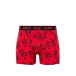 Mavi Kırmızı Boxer 0911056-82677 Kırmızı-82677 L
