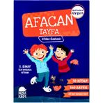 Mavi Kirpi Yayınları Afacan Tayfa 1. Sınıf İçin 160 Sayfa Eğitim Kitabı