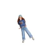MAVİ Kız Çocuk Jean Pantolon, Lt Denim, 7-8 Yaş