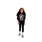 MAVİ Kız Çocuk Kapüşonlu Sweatshirt, Siyah, 2-3 Yaş