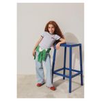 MAVİ Kız Çocuk Wide Leg Jean Pantolon, Bleached Denim, 11-12 Yaş