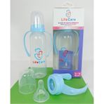 Mavi, Kulplu, 240ML, Dayanıklı Pp Biberon, Sağlıklı Kullanım Için Ideal Seçenek - Ahşap - Ceviz