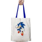 Mavi Kulplu Sonic Koşu Yıkanabilir Omuz Çanta