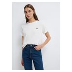 Mavi Logo Baskılı Ekru Kadın T-Shirt M1613407-70057