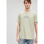 Mavi Logo Baskılı Yeşili Tişört Slim Fit/Dar Kesim 066846-85873 Yeşil-85873 M