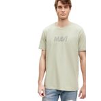 Mavi Logo Baskılı Yeşili Tişört Slim Fit/Dar Kesim 066846-85873 Yeşil-85873 S