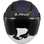Mavi Ls2 Aırflow 2 Mat Kask Polikarbon Malzeme ile Scooter Kullanıcıları için Özel Tasarım