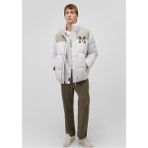 Mavi M0110448-83746 Erkek M Baskılı Ceket - 2XL - Bulut Gri
