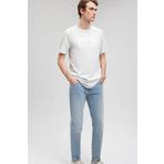 Mavi M0611789-80618 Sis Gri Regular İstanbul Baskılı Erkek T-shirt