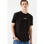 Mavi M066878-900 Batman Bisiklet Yaka Loose Fit Baskılı Siyah Erkek T-shirt