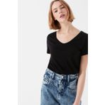 Mavi M168260-900 Siyah Kadın T-shirt