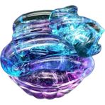 Mavi Mor Slime Tarzı Dıy Magic Mix Kristal Balçık Oyuncaklar Malzemeleri Temizle Kabarık Köpük Macun Hamuru Bulut Balçık Topu Kil Kum Kiti Çocuklar Için (Yurt Dışından) - Renkli