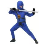 Mavi Ninja Kostümü