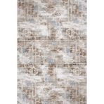 Mavi Pamuk Makinada Yıkanabilir Kaymaz Taban Dijital Makine Baskı Salon Halı-I-Gm_Novastyle-11470M-300x400