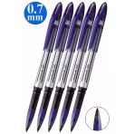 Mavi Pilot Kalem 5 Adet Uniball Air 0.7 Mm Roller Pilot Kalem Uba-188-L Broad Roller Uçlu Likit Mürekkepli Kalem