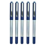 Mavi Pilot Kalem 5 Adet Uniball Eye Mikro 0.5 Mm Roller Pilot Kalem Ub-150 Roller Uçlu Likit Mürekkepli Pilot Kalem