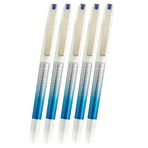 Mavi Pilot Kalem 5 Adet Uniball Eye Needle 0.7 Mm İğne Uçlu Pilot Kalem Ub-187S İğne Uçlu Likit Mürekkep Jel Kalem