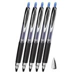 Mavi Pilot Kalem 5 Adet Uniball Signo 207 0.7 mm Roller Pilot Kalem Umn-207 Likit Mürekkepli