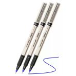 Mavi Pilot Kalem Ub-177 Fine Deluxe 3 Adet Uniball Pilot Kalem 0.5 Mm Roller Uçlu Pilot Kalem İnce Uçlu Likit Mürekkepli
