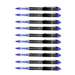 Mavi Pilot Kalem Ub-205 Vision Elite 0.5Mm 10 Adet Uniball Pilot Kalem 0.5 Mm Roller Uçlu Pilot Kalem İnce Uçlu Likit