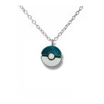 Mavi Poketop Figürlü Pokemon Kolye 60 Cm Zincirli | Anime Temalı Unisex Takı