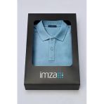 Mavi Polo Yaka Pike Kısa Kol Slim Fit Pamuklu Hediye Kutulu Tişört 1011260169