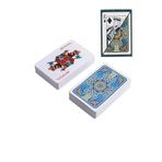 Mavi Pvc Plastik Su Geçirmez iskambil Poker Oyun Kağıdı rd60mv