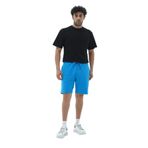 Mavi Rahat Kesim Pamuklu Erkek Spor Şortu Mavi XL