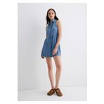 Mavi Raven Akdeniz Yıldız Baskılı Indigo Mavisi Jean Elbise 1310660-89760