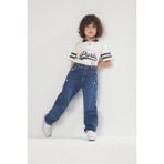 Mavi Renk Erkek Çocuk Regular Pamuklu Denim Pantolon Jean - Açık Mavi - 5 - 6 Yaş