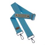 Mavi Renk, Spor ve Şık Kişiye Özel Omuz Çanta Kayışı, 120 Cm Hediyelik Seçenek Çanta Askısı, Yüksek Kalite Aksesuar, Günlük Kullanıma Uygun, Ultra Kalite 4 cm Genişliğinde Pamuk Kolon