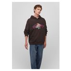 Mavi Rick and Morty Baskılı Kahverengi Sweatshirt -88615